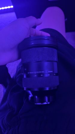Sigma camera lense for camra