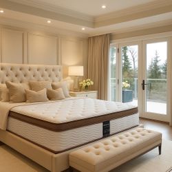 QUEEN 12”Mattress Hybrid Luxury Medium Firm ✅New In Box