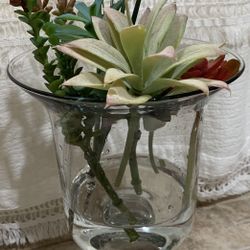 Vase Clear Glass