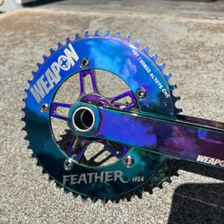 WEAPON  Crankset Oil Slick