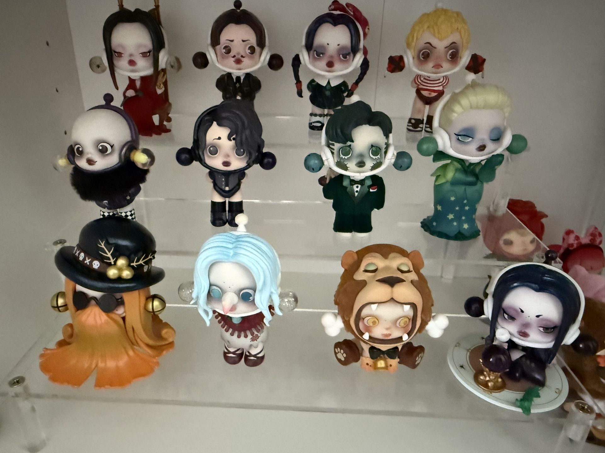 Skullpanda Addams family Series
