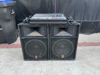 P.A. System (Behringer/Yamaha)