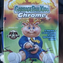 NEW 2020 Topps Garbage Pail Kids CHROME 3 Atomic Card Blaster Box 3rd Series GPK