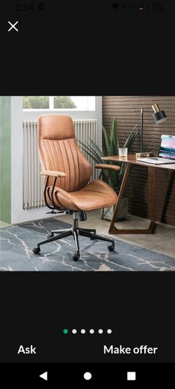 Office Chair Computer Chair Desk Chair Gaming Chair Brown Office Chair Brown Desk Chair Brown Computer Chair 🆕🆕