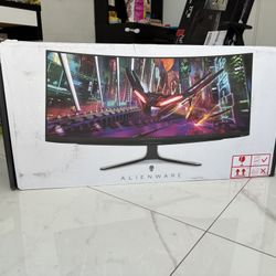 New Alienware AW3423DW QD-OLED 34” Curved Ultrawide 175hz Gaming Monitor 