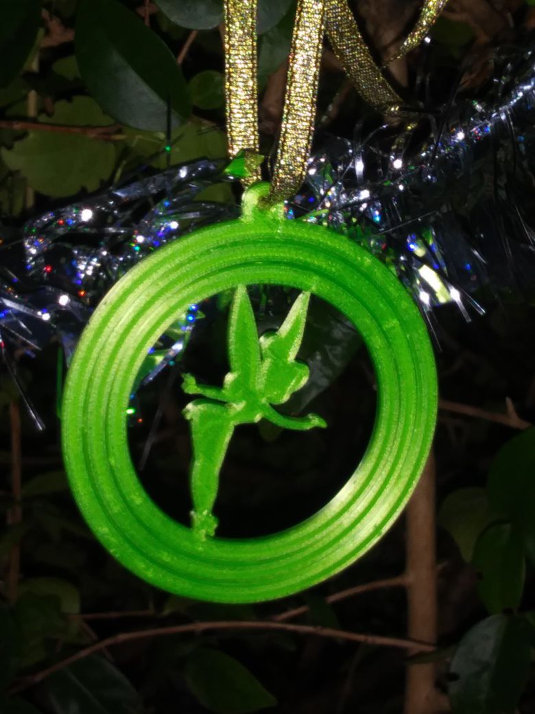 Tinkerbell Christmas Ornament