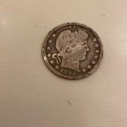 1892 S Barber Coin
