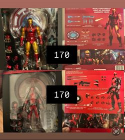 Mezco Iron Man & Deadpool