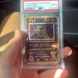 pokemon ancient mew 2000 psa 8