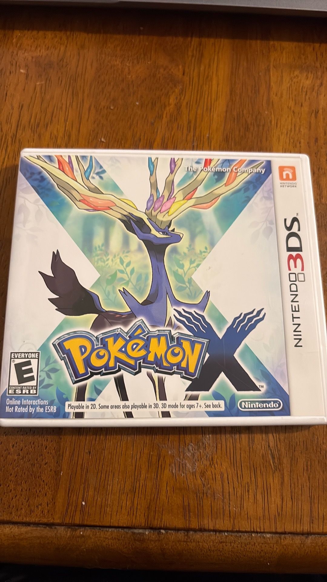 Nintendo 3DS Pokemon X Case Only