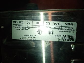 12x20 Electric TableTop Food Warmer Thumbnail