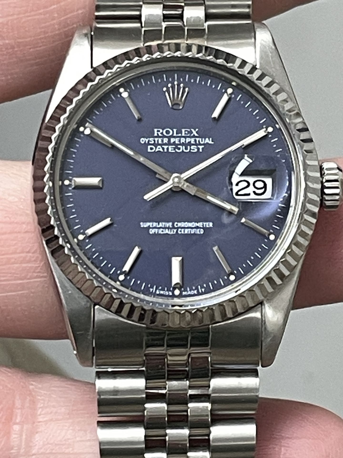 Rolex Datejust 36mm Steel Jubilee
