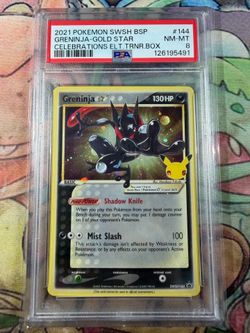 Pokemon Greninja Star PSA 8