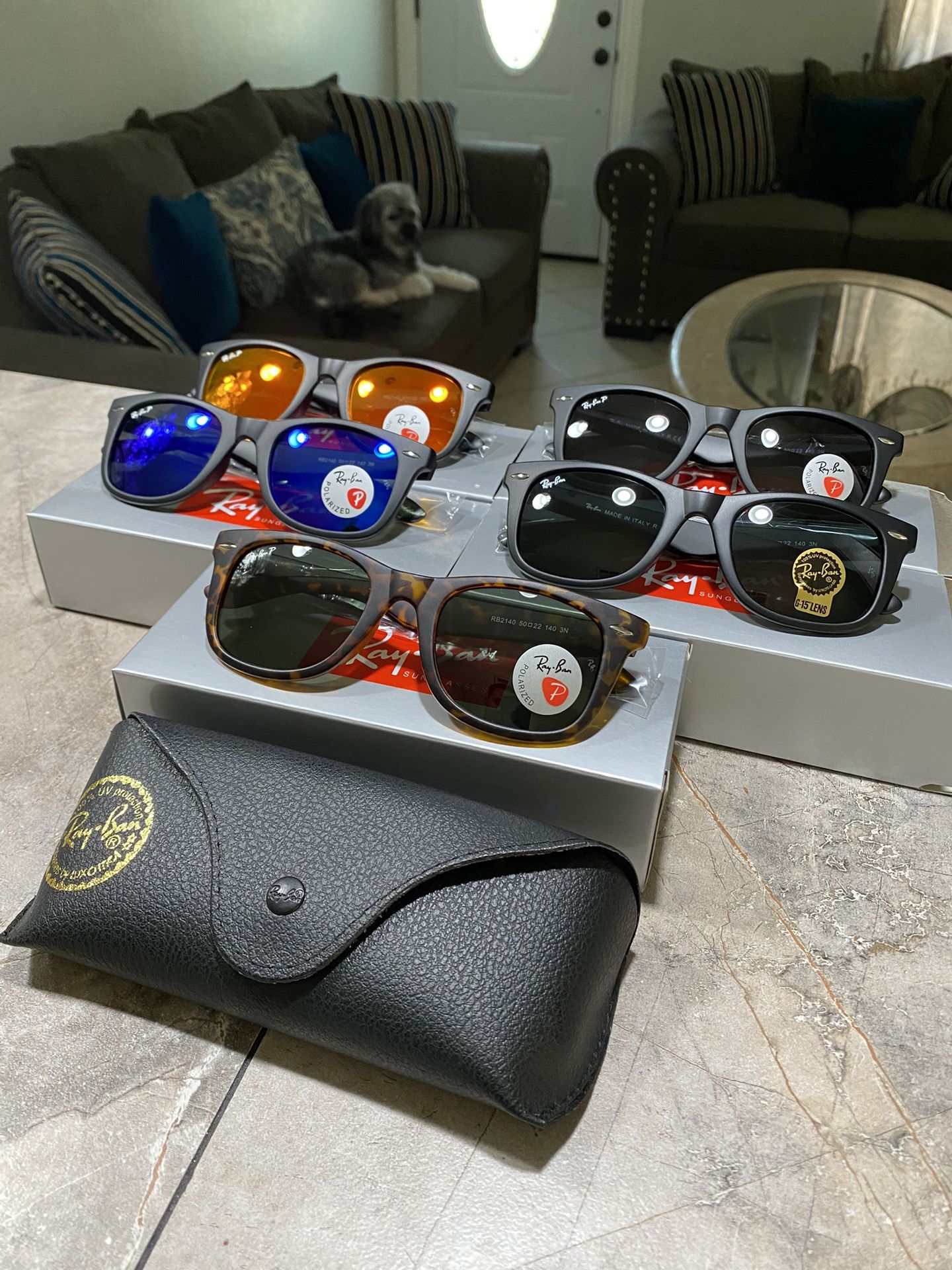 Rayban Polarized Wayfarer Sunglasses 2140