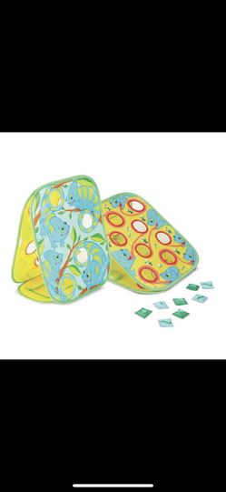 Melissa& Doug Camo Chameleon Bean Bag Toss