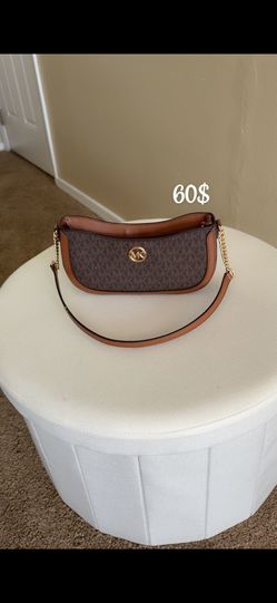Michael Kors Leather Signature Shoulder Bag