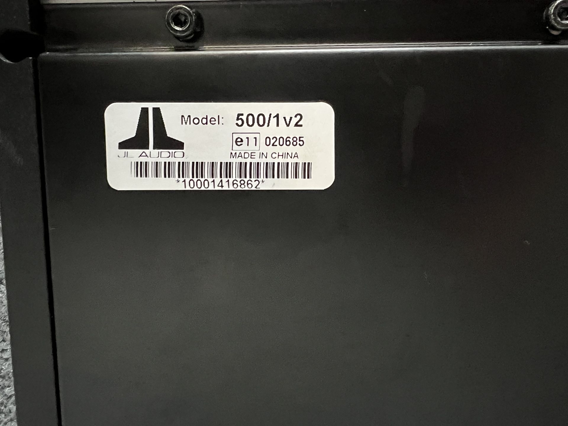 Jl Audio 500/1 V2 for Sale in Hillsboro, OR OfferUp