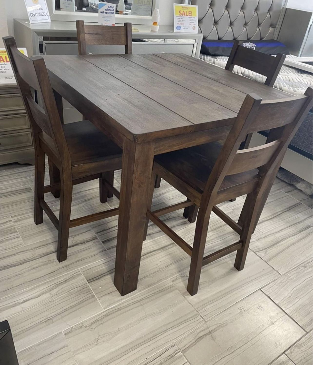 Brantley counter height, dining room set $499