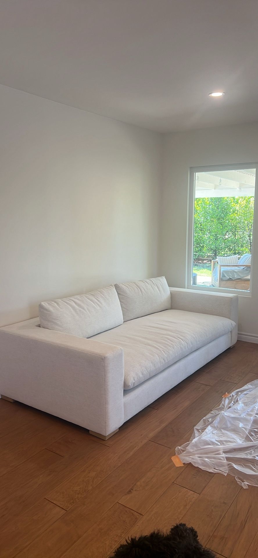 CB2 Deep Single Cushion Couch