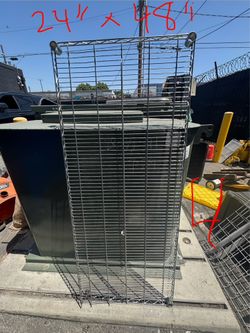 Wire shelving