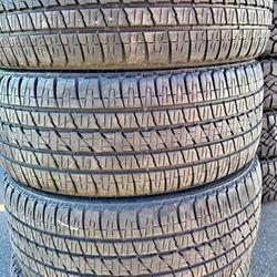 Vendo Set 285 45 R22 Bridgestone En Excelente Condiciones De Trabajo 