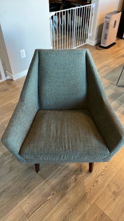 Green chair from article