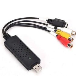 VHS to Digital Converter USB 2.0 Video Audio Capture Card Box VCR DVD TV To Digital Adapter