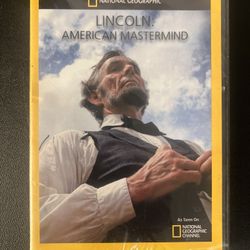 Lincoln: American Mastermind (DVD, 2009) National Geographic - New Sealed