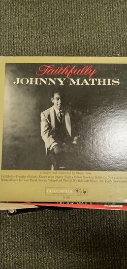 Johnny Mathis vinyl record