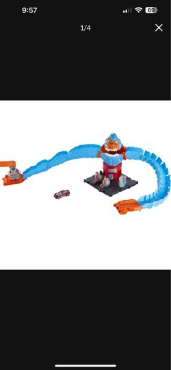 Hot Wheels City Toy Car Track Set, Gorilla Grapple Playset