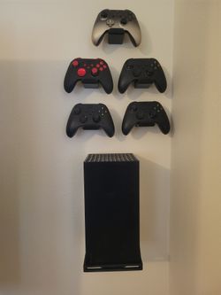 Durable Xbox X Wallmount And Controler Mounts (Only Mounts)