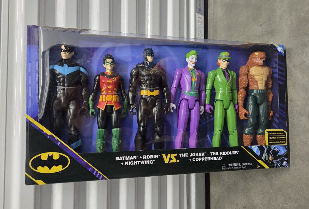 Batman 12" figures six pack