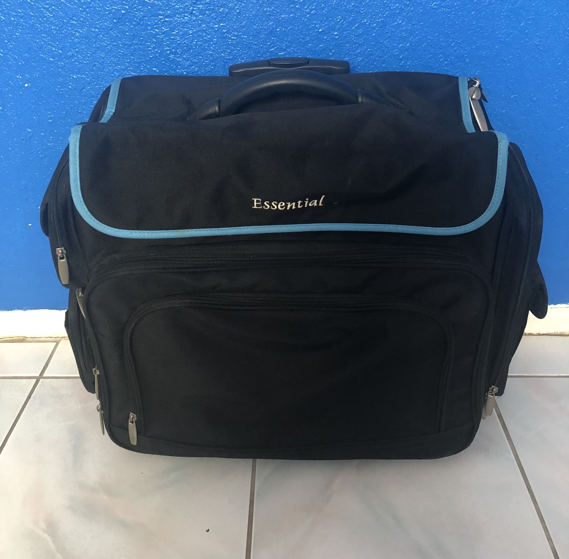 Tote Bag Organizer, Storage Bag w/Handle and Wheels