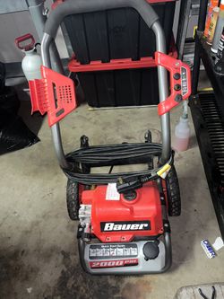 Bauer 2000 PSI Electric Pressure Washer 
