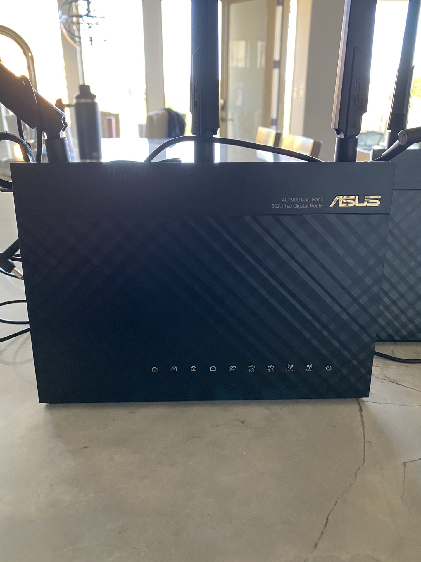(2) Asus Wireless WiFi Routers
