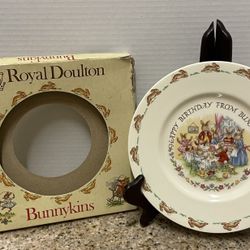 Royal Doulton Bunnykins Plate