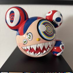 Takashi Murakami Complexcon Bait Mr. Dob Figure in red