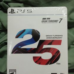 Gran Turismo 7 25th Anniversary Edition - PS5 Disc & Steelbook - CODES UNUSED!!