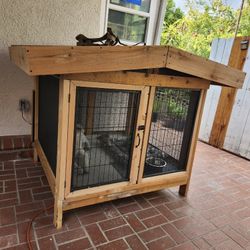 Home-Built Dog House!! (Can Fit XL Dog Too)