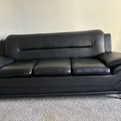 Leather  100 couch