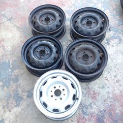 13" steel rims 4 lugs,import cars