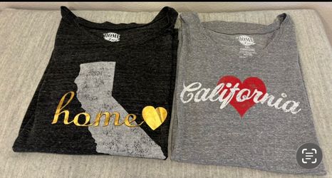 Home Free Set of 2 California T-Shirts  women’s  size XXL - Simi Valley
