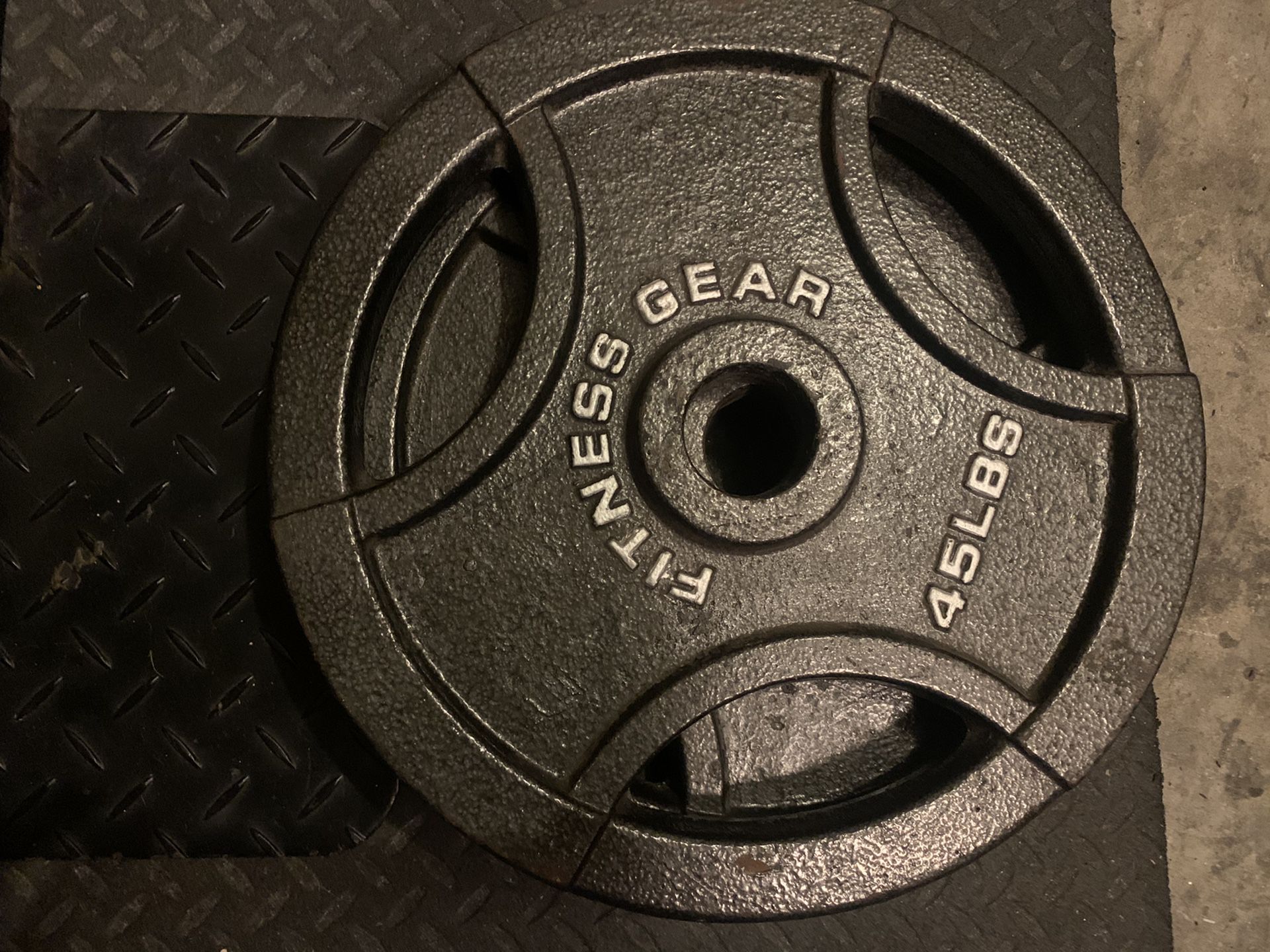 Weight plates Olympic (2) 45 lbs
