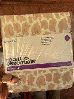 Room Essentials Microfiber Twin Sheet Set