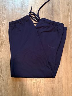 savage x fenty sweatpant fleece jogger dark & stormy blue XL