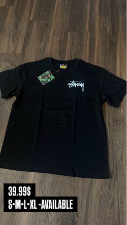 Stussy Black Graphic T-Shirt