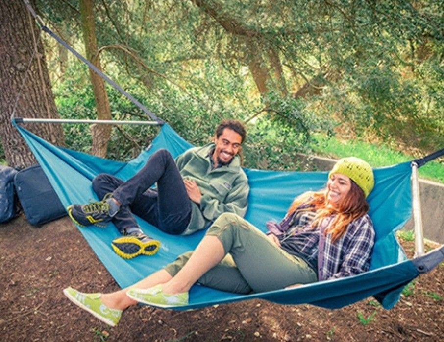 REI evrgrn Downtime Hammock Camping