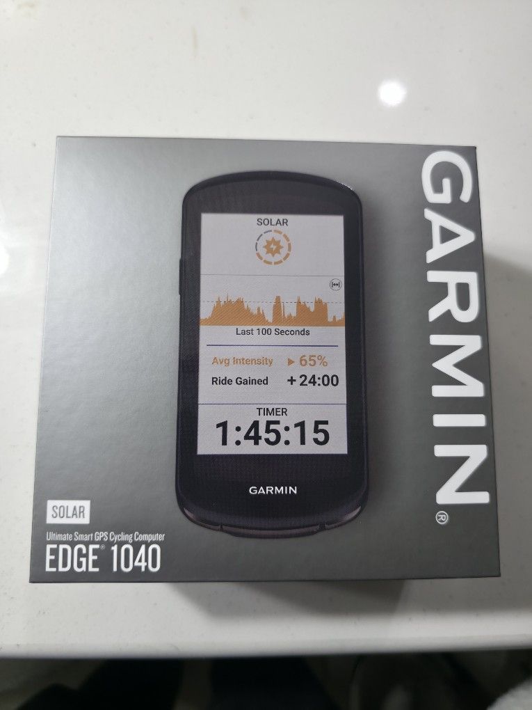 Garmin Edge 1040 Solar with Garmin HRM Pro