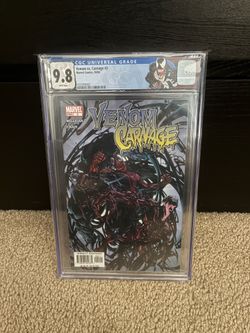 Venom vs Carnage #2 (2004) CGC 9.8 Slab 1st appearance of Toxin