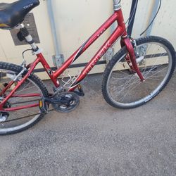 TREK NAVIGATOR 100 SMALL ALUMINUM HYBRID 21 SPD BIKE RIDES GREAT 💯